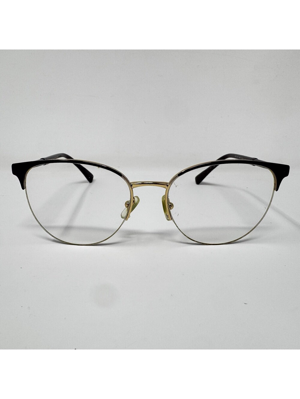 Versace MOD 1247 1418 Violet Gold Half Rim Eyeglass Frames 52-17-140